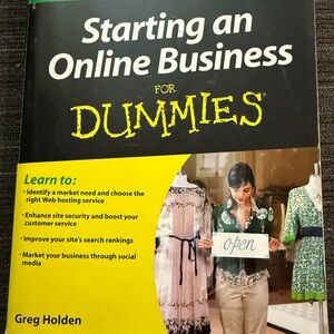 Starting an Online Business for Dummies Book